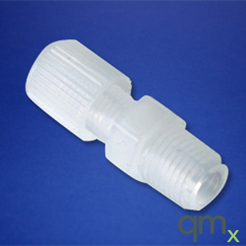 1/2in tube x 12in MNPT male connector