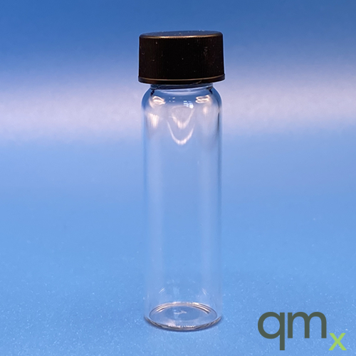2 dram (7ml) Clear Vial with Foil-lined Cap, Tall