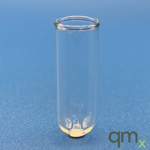 2.0ml Clear Round Bottom Shell Vial Requires Snap Plug