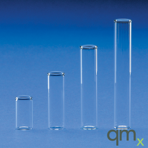2.5ml Glass Flat Bottom Vials, 9x75mm