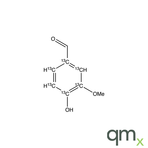 Vanillin-13C6, neat