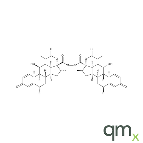 Desfluoromethyl Fluticasone Propionate Disulfide; Fluticasone Propionate EP Impurity H; Fluticasone Propionate Disulfide Dimer Impurity