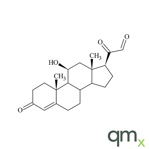 17-dehydro-21-hydroxy hydrocortisone as aldehyde