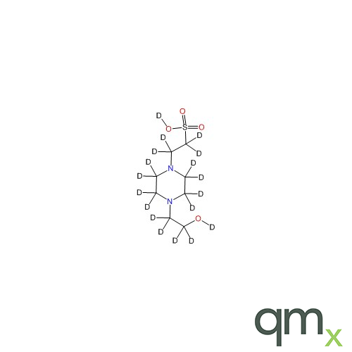 N-2-Hydroxyethylpiperazine-N'-ethanesulfonic Acid-d18, neat