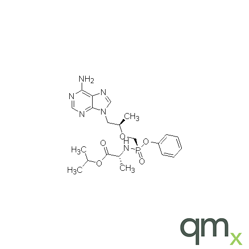 D-Alanine N-[(S)-[[(1R)-2-(6-Aamino-9Hpurin-9-yl)-1-methylethoxy]methyl]phenoxyphosphinyl]-1-methylethyl Ester, neat