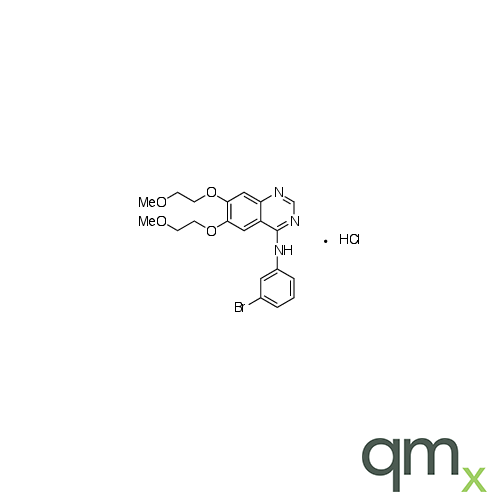 N-(3-Desethynylphenyl)-N-(3-bromophenyl) Erlotinib Hydrochloride, neat