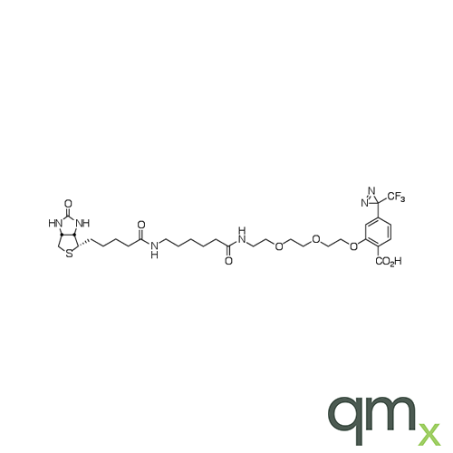 2-[2-[2-[2-[6-(Biotinylaminohexanoyl]aminoethoxy]ethoxy]ethoxy]-4-[3-(trifluoromethyl)-3H-diazirin-3-yl]benzoic Acid, neat