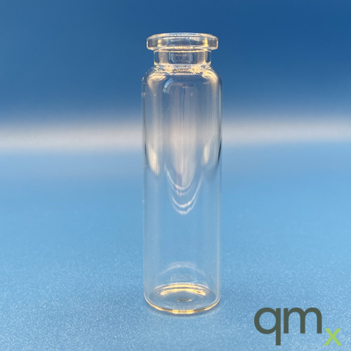 20ml Headspace Vial, Flat Bottom, 23x75mm, 20mm Crimp
