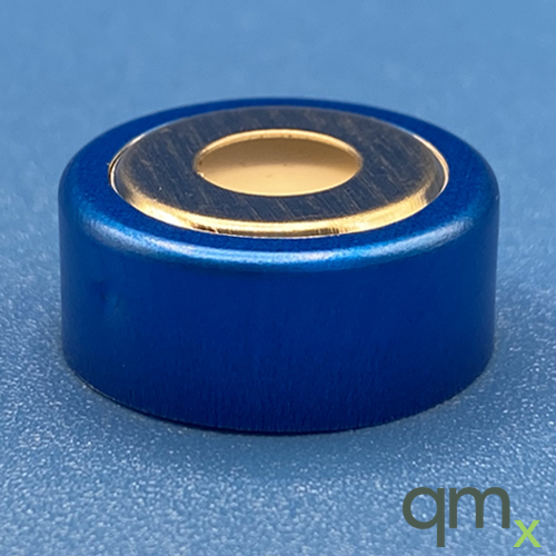 20mm Blue BiMetal Seal, 0.118" PTFE/Silicone