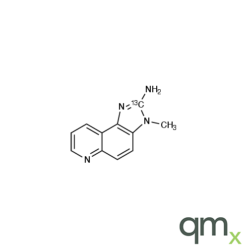 2-Amino-3-methyl-3H-imidazo[4,5-f]quinoline-2-13C, neat