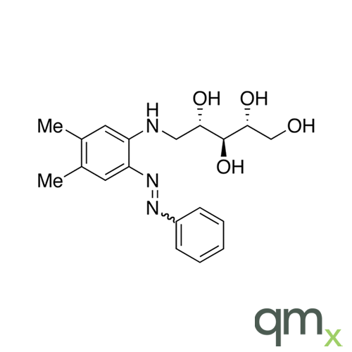 3,4-Xylyl-6-phenylazo-D-ribitylamine, neat