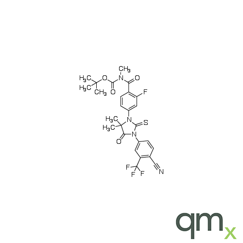 (4-(3-5,5-Dimethyl-4-oxo-2-thioxoimidazolidin-1-yl)-2-fluorobenzoyl)(methyl)carbamate Bicalutamide, neat
