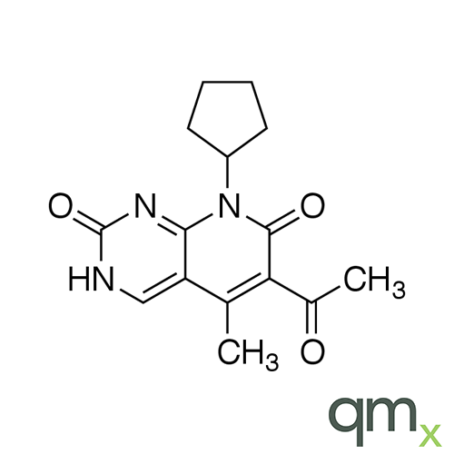 6-?Acetyl-?8-?cyclopentyl-?5-?methylpyrido[2,?3-?d]?pyrimidine-?2,?7(1H,?8H)?-?dione, neat