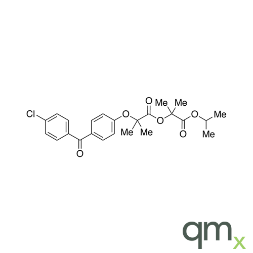 Fenofibric Acid 1,1-Dimethyl-2-(1-methylethoxy)-2-oxoethyl Ester, neat