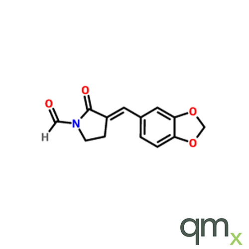 N-Formyl-3,4-methylenedioxy-benzylidene-g-butyrolactam, neat