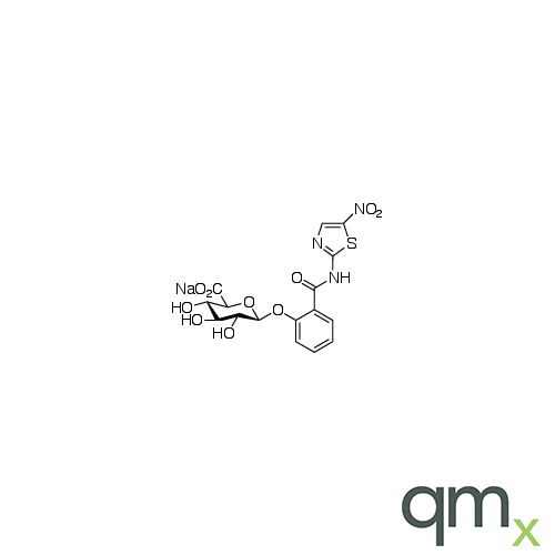 Tizoxanide Glucuronide Sodium Salt, neat