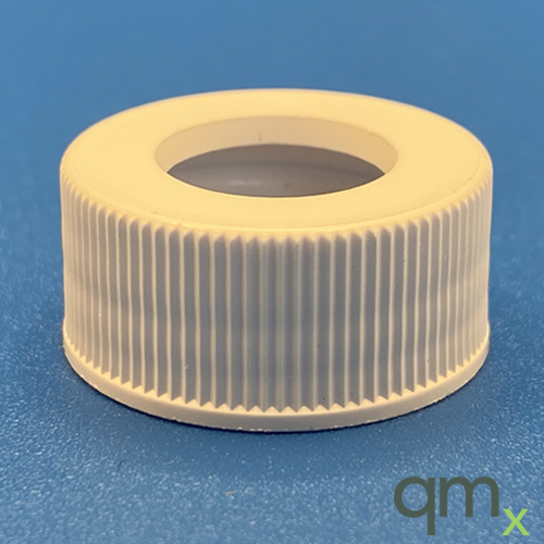 24-400 White, Polypropylene Open Hole Cap