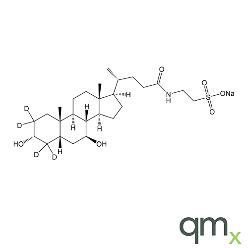 Tauroursodeoxycholic Acid-[2,2,4,4-d4] Sodium Salt, neat
