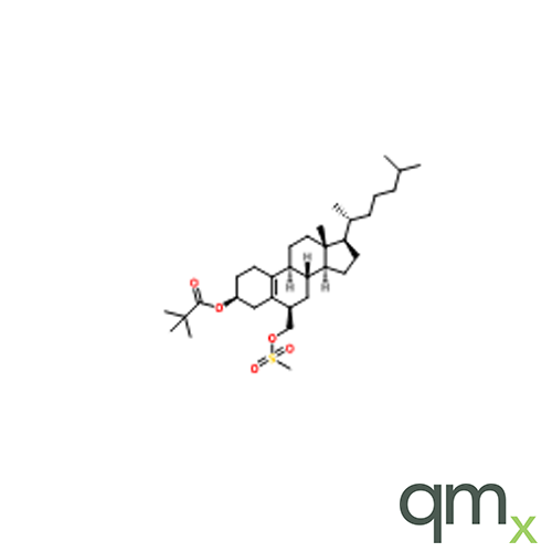 19-Norcholest-5(10)-ene-6-methanol, 3-(2,2-dimethyl-1-oxopropoxy)-, 6-methanesulfonate, (3&Atilde;,6&Atilde;)-, neat