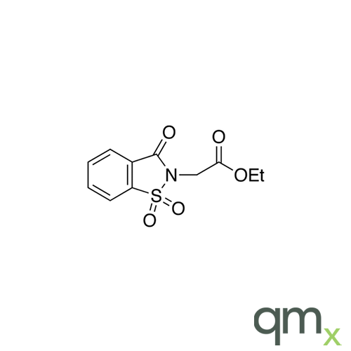 Saccharin N-(2-Acetic Acid Ethyl Ester)(Piroxicam Impurity E), neat
