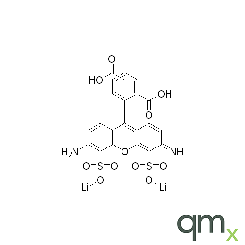 4,5-Disulfo Rhodamine-123 Dicarboxylic Acid Lithium Salt(Mixture of isomers, Technical Grade), neat