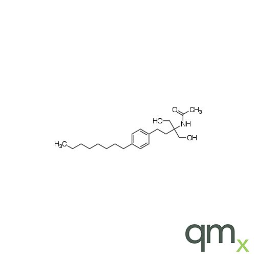 N-(1-Hydroxy-2-(hydroxymethyl)-4-(4-octylphenyl)butan-2-yl)acetamide, neat