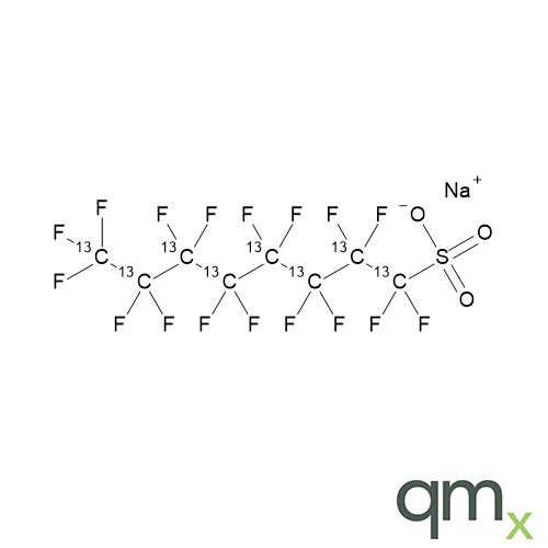 Perfluorooctanesulfonic acid 13C8 sodium, 50&Acirc;&micro;g/ml in Methanol:Water - Ehrenstorfer