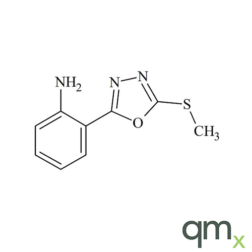 5-(2-Aminophenyl)-2-methylthio-1,3,4-oxadiazole, neat
