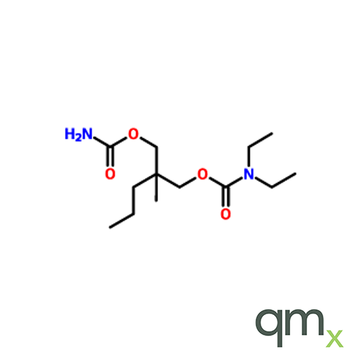 2-[(Carbamoyloxy)methyl]-2-methylpentyl diethylcarbamate, neat