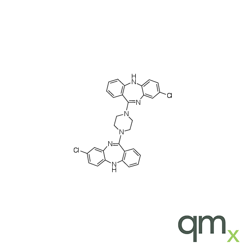 N-Desmethyl 8-Chloro-5H-dibenzo[b,e][1,4]diazepine Clozapine, neat