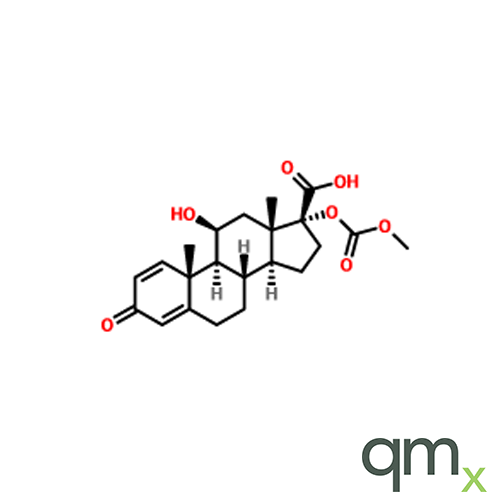 11b-Hydroxy-17a-[(methoxycarbonyl)oxy]-3-oxo-androsta-1,4-diene-17-carboxylic acid, neat