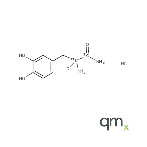 DOPA-13C2D Amide, Hydrochloride, neat