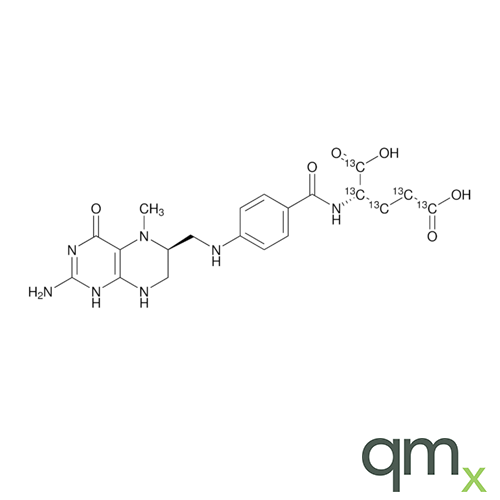 5-Methyltetrahydrofolic Acid-[glutamic acid-13C5], neat