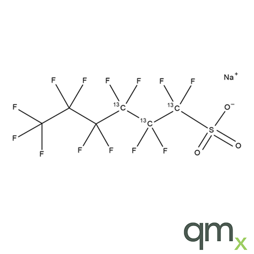 Perfluorohexanesulfonic acid 13C3 (1,2,3-13C3) sodium, 50&Acirc;&micro;g/ml in Methanol:Water - Ehrenstorfer