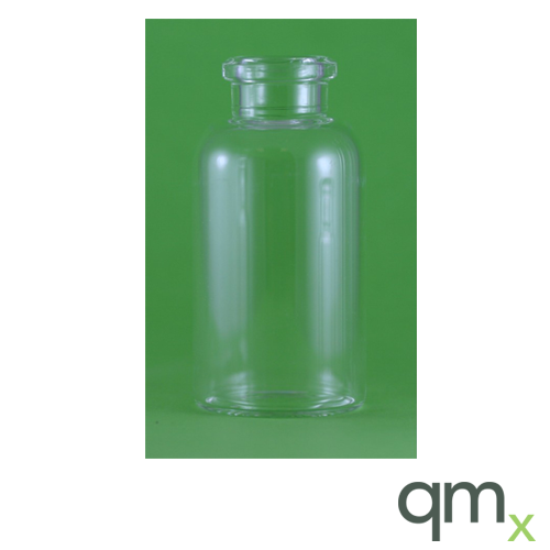 27ml Headspace Vial, Flat Bottom, 30x60mm, 20mm Crimp