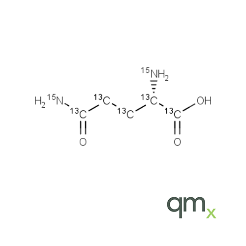 L-Glutamine-13C5,15N2, neat