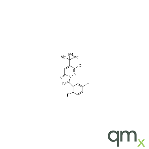 7-tert-Butyl-6-chloro-3-(2,5-difluorophenyl)-1,2,4-triazolo[4,3-b]pyridazine, neat
