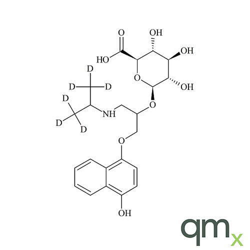 4-Hydroxypropranolol beta-Glucuronide-d6