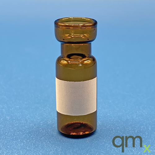 2ml Amber Glass Versa Vial with Marking Spot