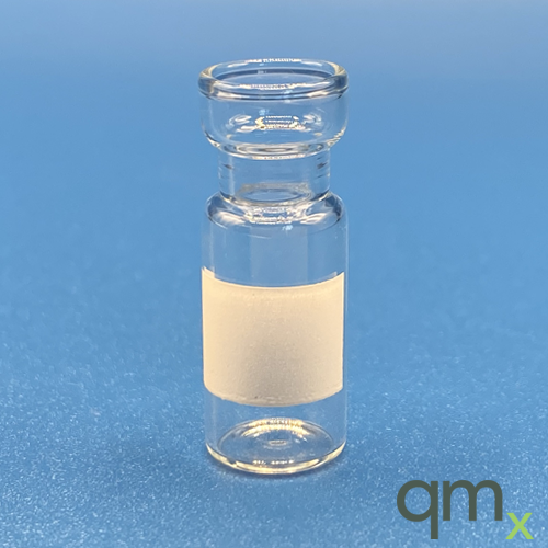 2ml Clear Glass Versa Vial with Marking Spot