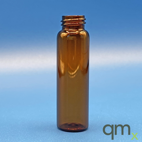 3 Dram, 19x65mm Amber Vial, 15-425mm Thread