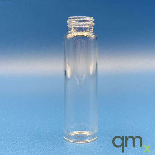 3 Dram, 19x65mm Clear Vial, 15-425mm Thread