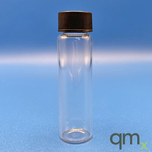 3 Dram (10.5ml) 19x65mm Vial, 15-425, PTFE/SIL Lined Cap