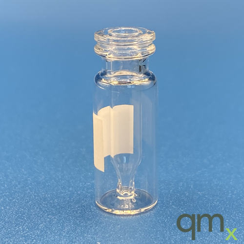 300Âµl Clear Interlockedâ„¢ Snap/Crimp Vial with Marking Patch, 11mm