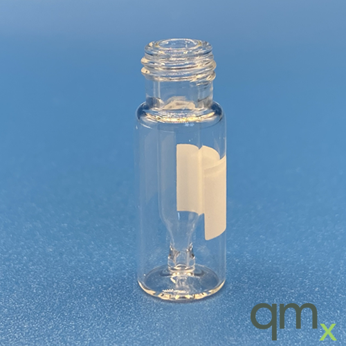 300Âµl Clear Interlockedâ„¢ Screw-thread Vial/Insert with Marking Patch, 9mm