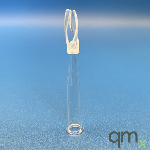 300Âµl Glass LV Insert w/Bottom Spring