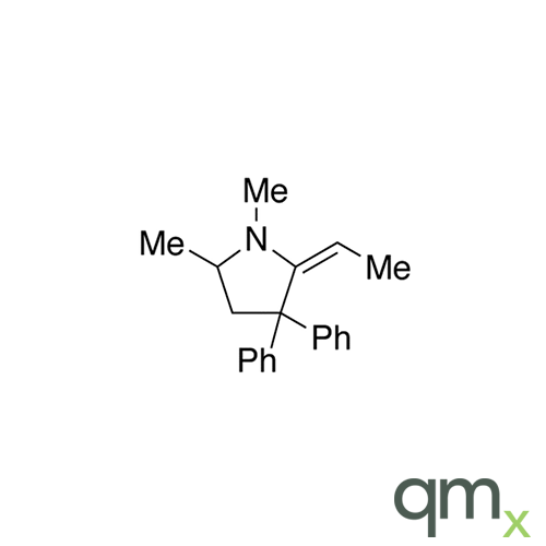 2-Ethylidene-1,5-dimethyl-3,3-diphenylpyrrolidine (cis/trans mixture) (>90%), neat