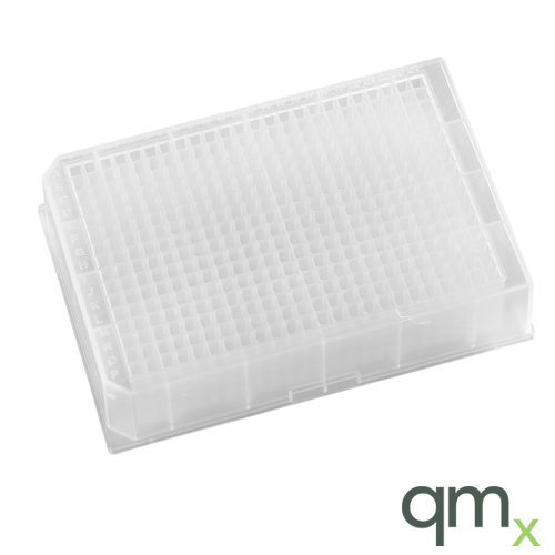 30mm high 384 square well PP, 300µl/well, DNase/ RNase free, inner bag of 6