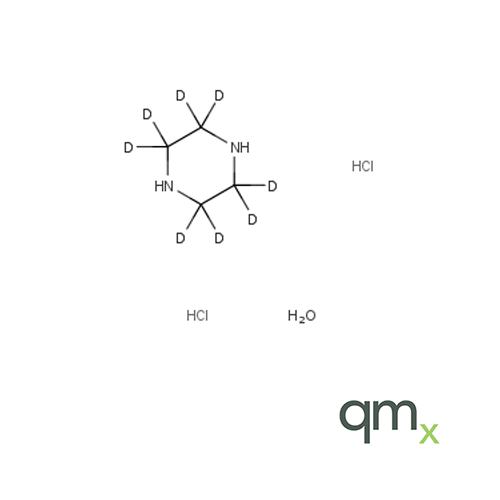 2,2,3,3,5,5,6,6-octadeuteriopiperazine;hydrate;dihydrochloride, neat