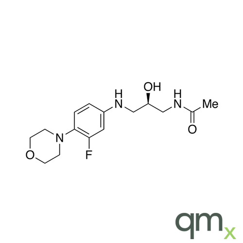 N-[(2R)-3-[[3-Fluoro-4-(4-morpholinyl)phenyl]amino]-2-hydroxypropyl]acetamide, neat